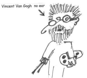 Cartoon of a man with footprints up his body and the words, Unassertive:  wimpy